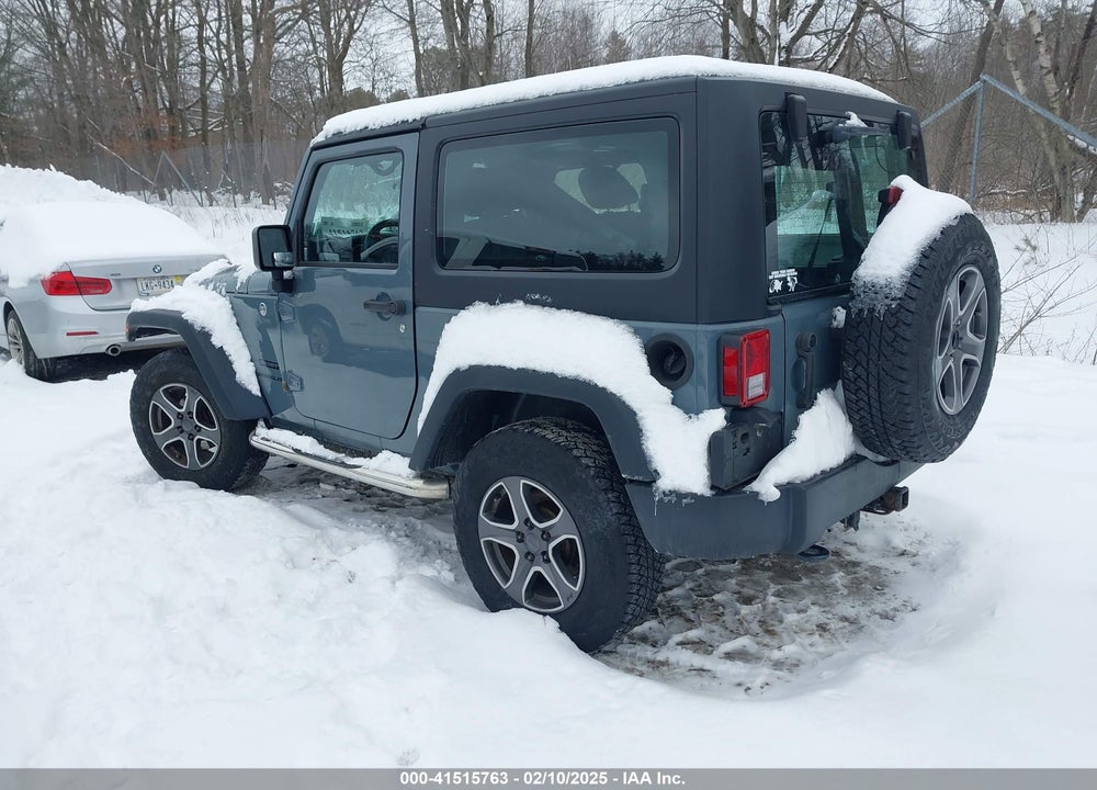 2015 JEEP WRANGLER SPORT VIN: 1C4AJWAG0FL644007