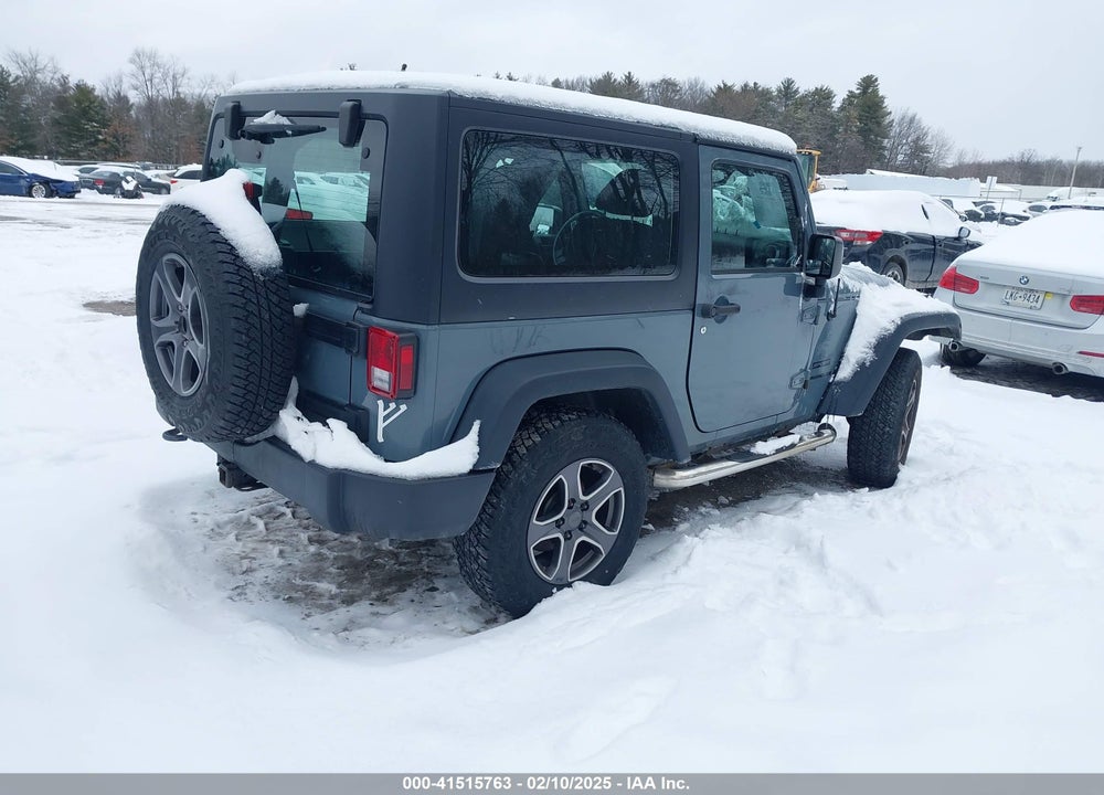 2015 JEEP WRANGLER SPORT VIN: 1C4AJWAG0FL644007