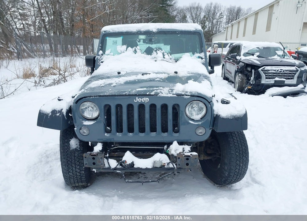 2015 JEEP WRANGLER SPORT VIN: 1C4AJWAG0FL644007