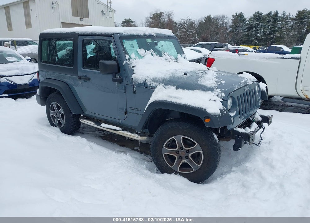 2015 JEEP WRANGLER SPORT VIN: 1C4AJWAG0FL644007