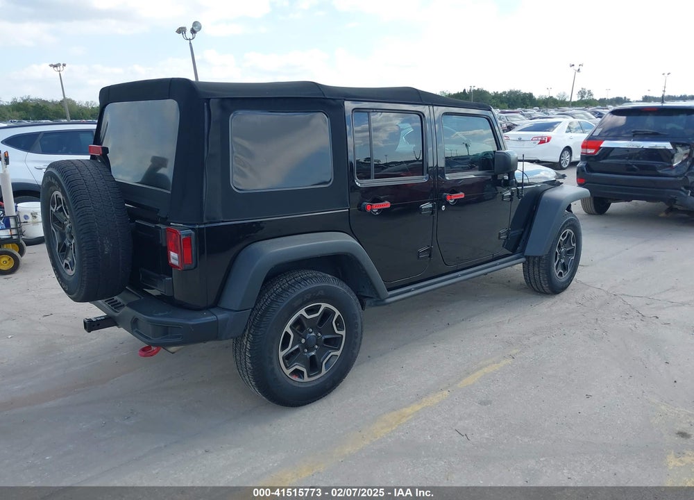 2017 JEEP WRANGLER UNLIMITED RUBICON HARD ROCK 4X4 VIN: 1C4BJWFG6HL560127