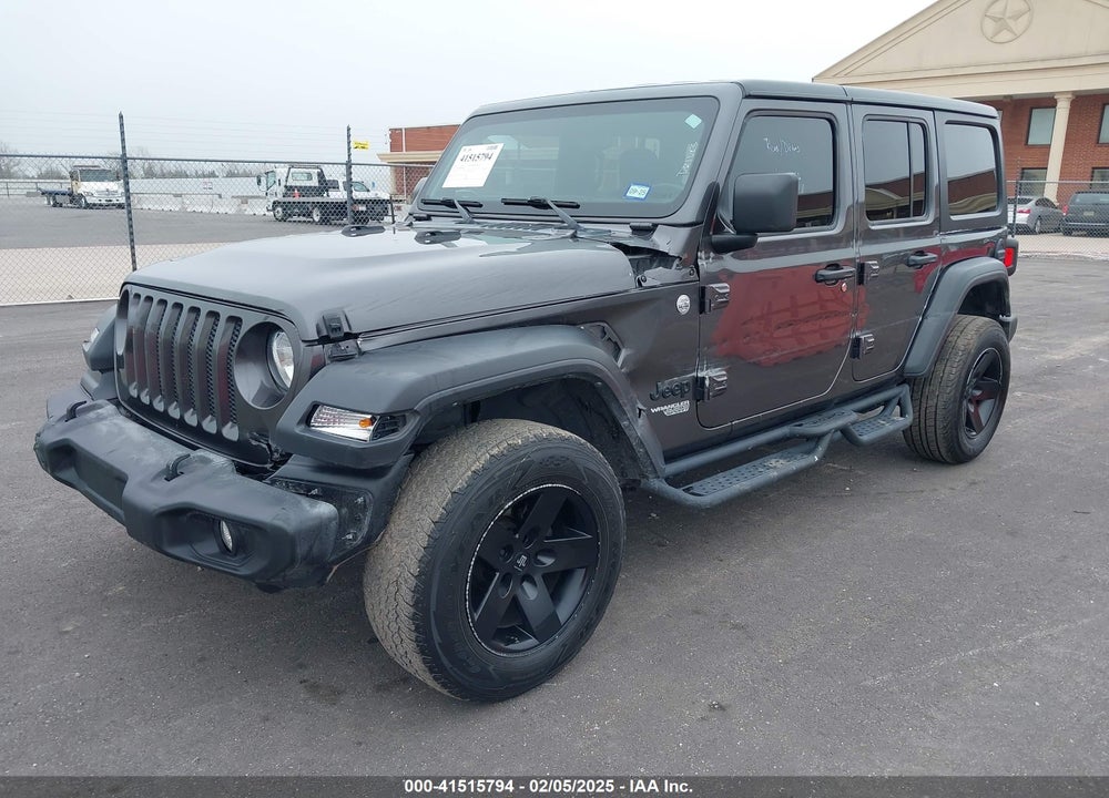 2021 JEEP WRANGLER UNLIMITED SPORT S 4X4 VIN: 1C4HJXDM4MW825094