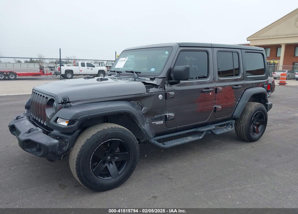 2021 JEEP WRANGLER UNLIMITED SPORT S 4X4 VIN: 1C4HJXDM4MW825094