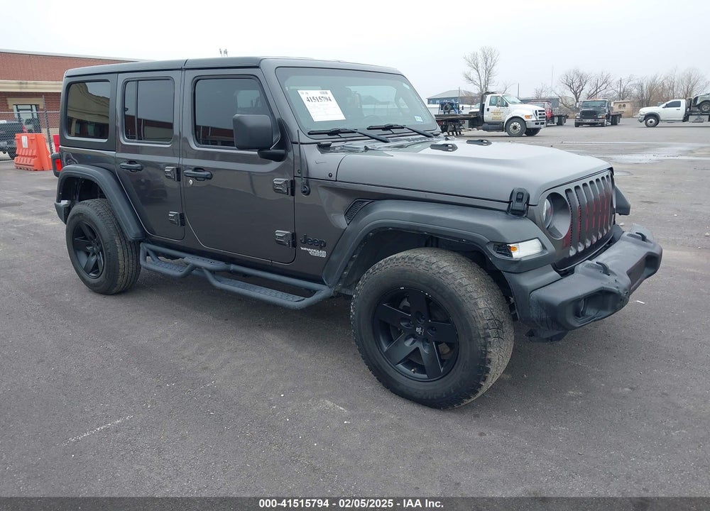 2021 JEEP WRANGLER UNLIMITED SPORT S 4X4 VIN: 1C4HJXDM4MW825094