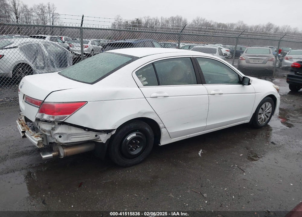 2012 HONDA ACCORD 2.4 LX VIN: 1HGCP2F34CA112905
