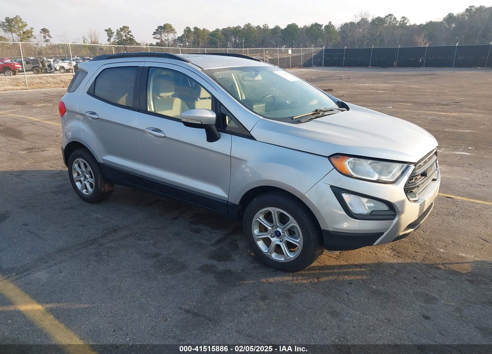 2019 FORD ECOSPORT SE VIN: MAJ3S2GE7KC284609