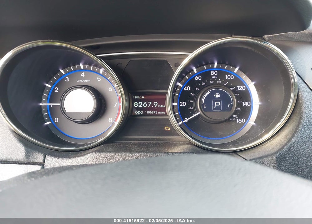 2012 HYUNDAI SONATA VIN: 5NPEB4AC3CH480008