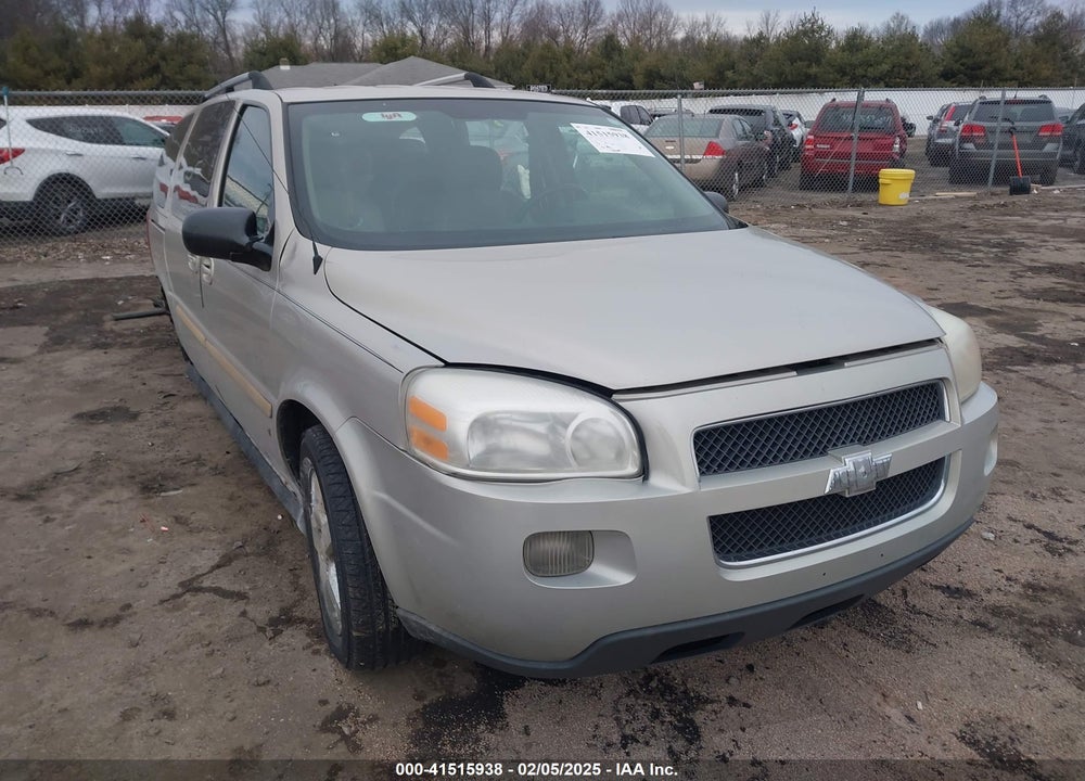 2008 CHEVROLET UPLANDER LT VIN: 1GNDV33158D136872