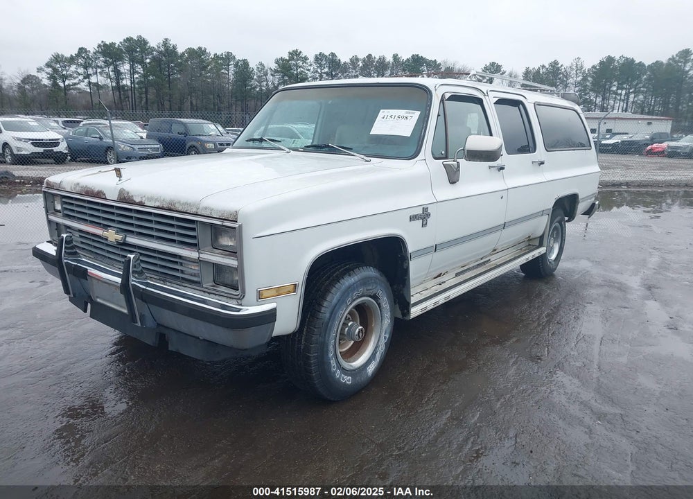 1983 CHEVROLET SUBURBAN K10 VIN: 1G8EK16L3DF155484