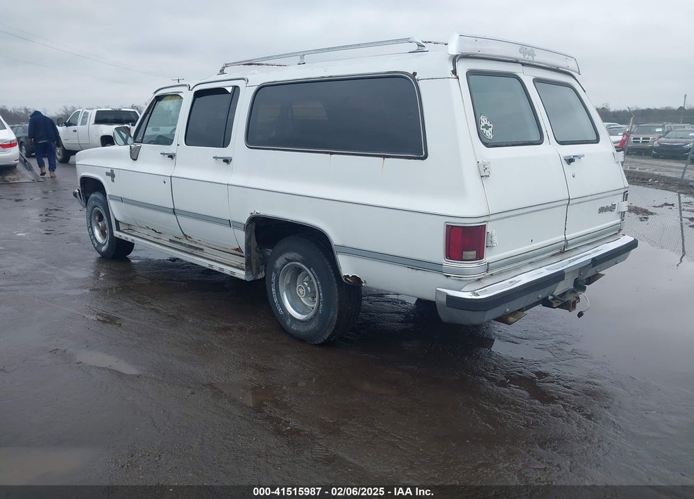 1983 CHEVROLET SUBURBAN K10 VIN: 1G8EK16L3DF155484
