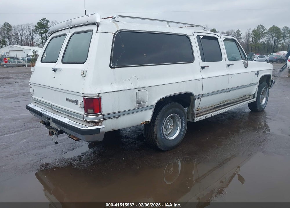 1983 CHEVROLET SUBURBAN K10 VIN: 1G8EK16L3DF155484