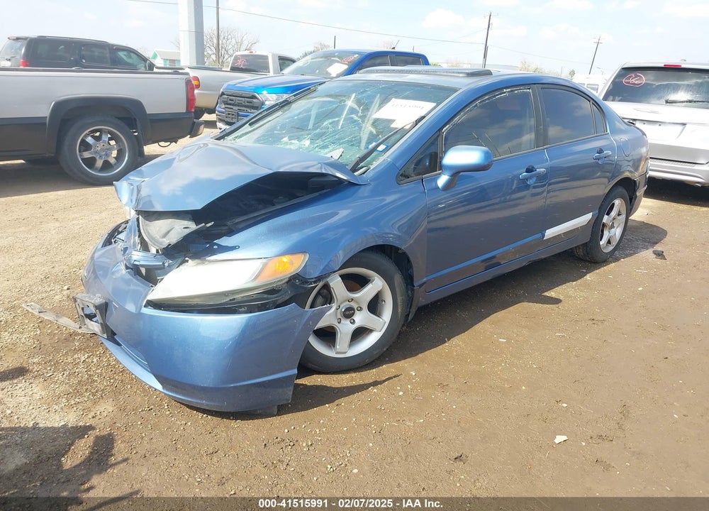 2008 HONDA CIVIC EX VIN: 1HGFA16848L021584