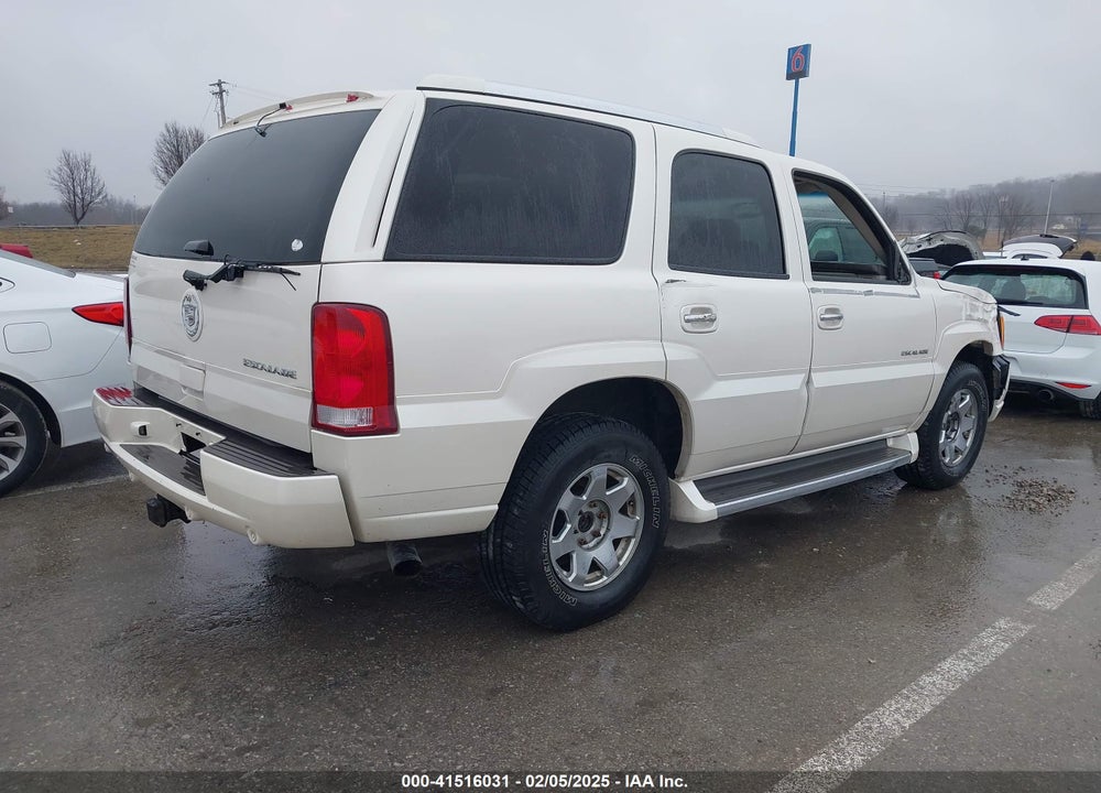 2005 CADILLAC ESCALADE STANDARD VIN: 1GYEK63NX5R102347