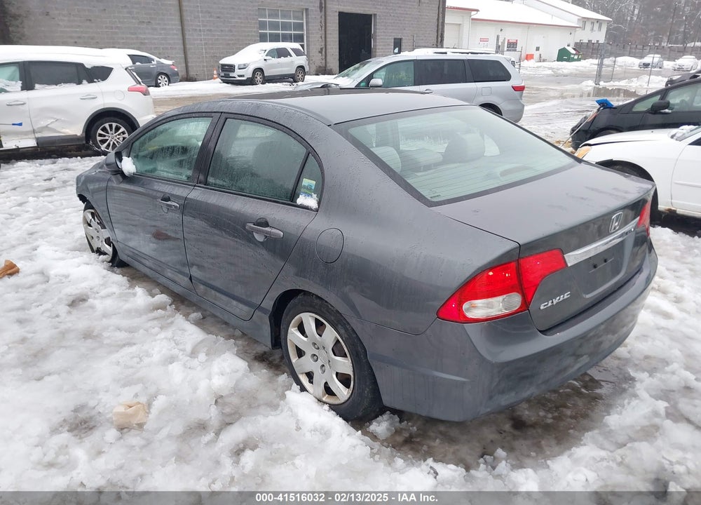 2011 HONDA CIVIC LX VIN: 2HGFA1F50BH309578