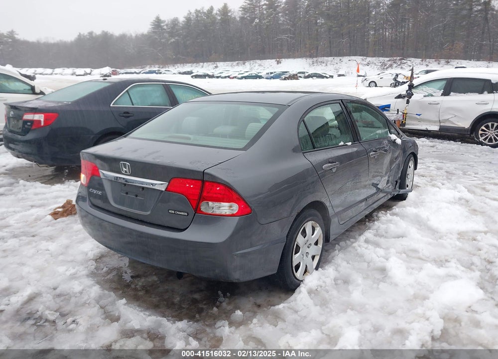 2011 HONDA CIVIC LX VIN: 2HGFA1F50BH309578