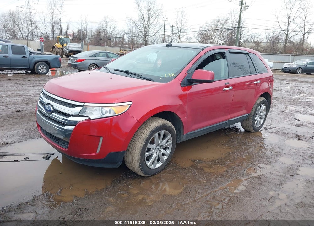 2011 FORD EDGE SEL VIN: 2FMDK4JC6BBA19712