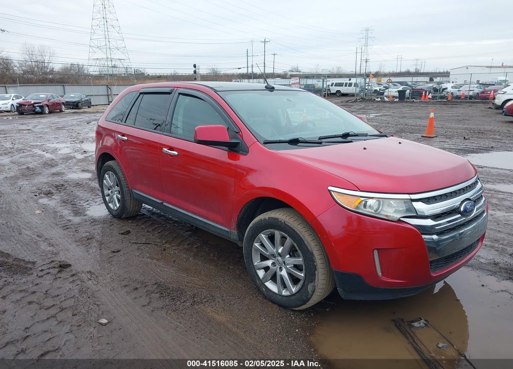 2011 FORD EDGE SEL VIN: 2FMDK4JC6BBA19712