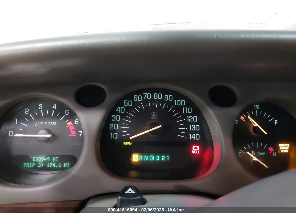 2003 BUICK LESABRE CUSTOM VIN: 1G4HP52K734133650