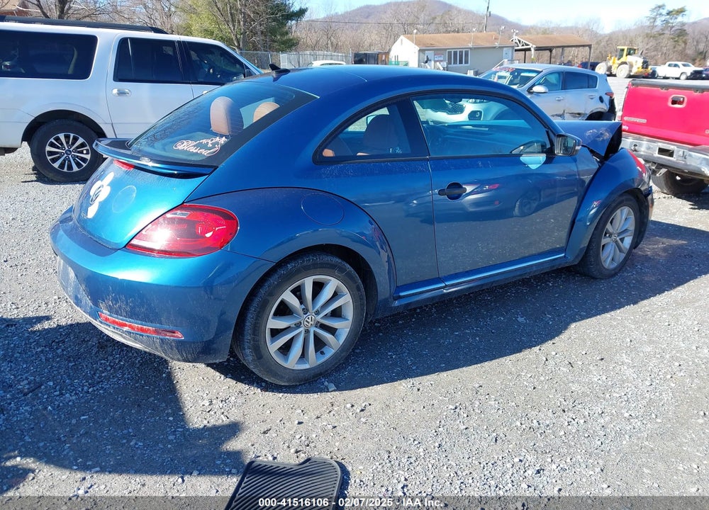 2017 VOLKSWAGEN BEETLE VIN: 3VWF17ATXHM630753