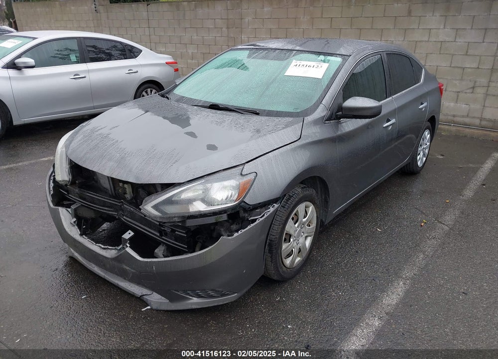 2016 NISSAN SENTRA VIN: 3N1AB7AP5GY249237