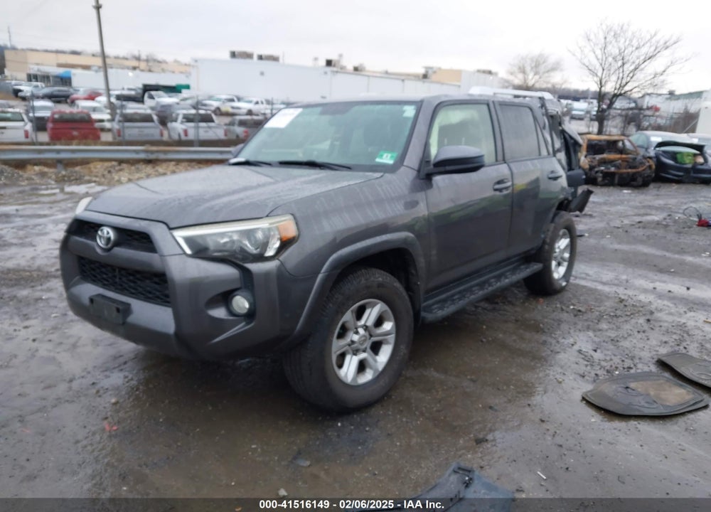 2016 TOYOTA 4RUNNER SR5 VIN: JTEBU5JR3G5354191