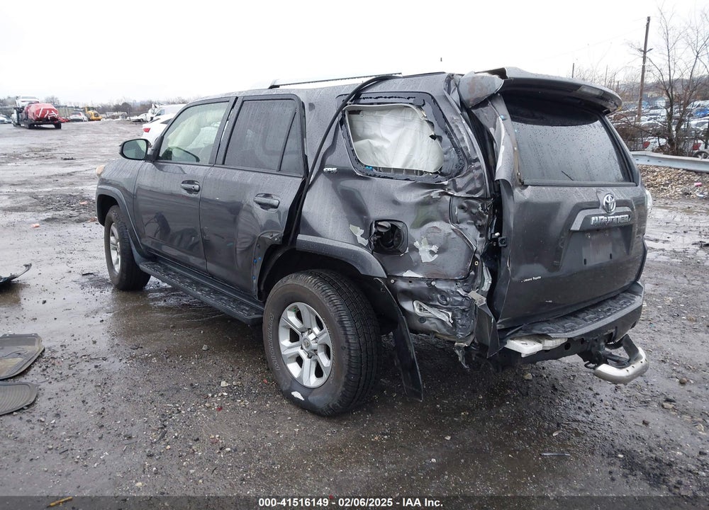 2016 TOYOTA 4RUNNER SR5 VIN: JTEBU5JR3G5354191