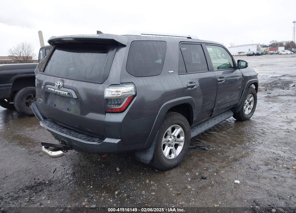 2016 TOYOTA 4RUNNER SR5 VIN: JTEBU5JR3G5354191