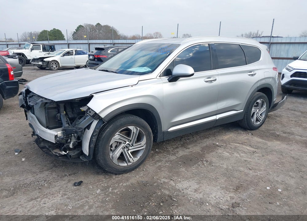 2022 HYUNDAI SANTA FE VIN: 5NMS24AJ8NH461343