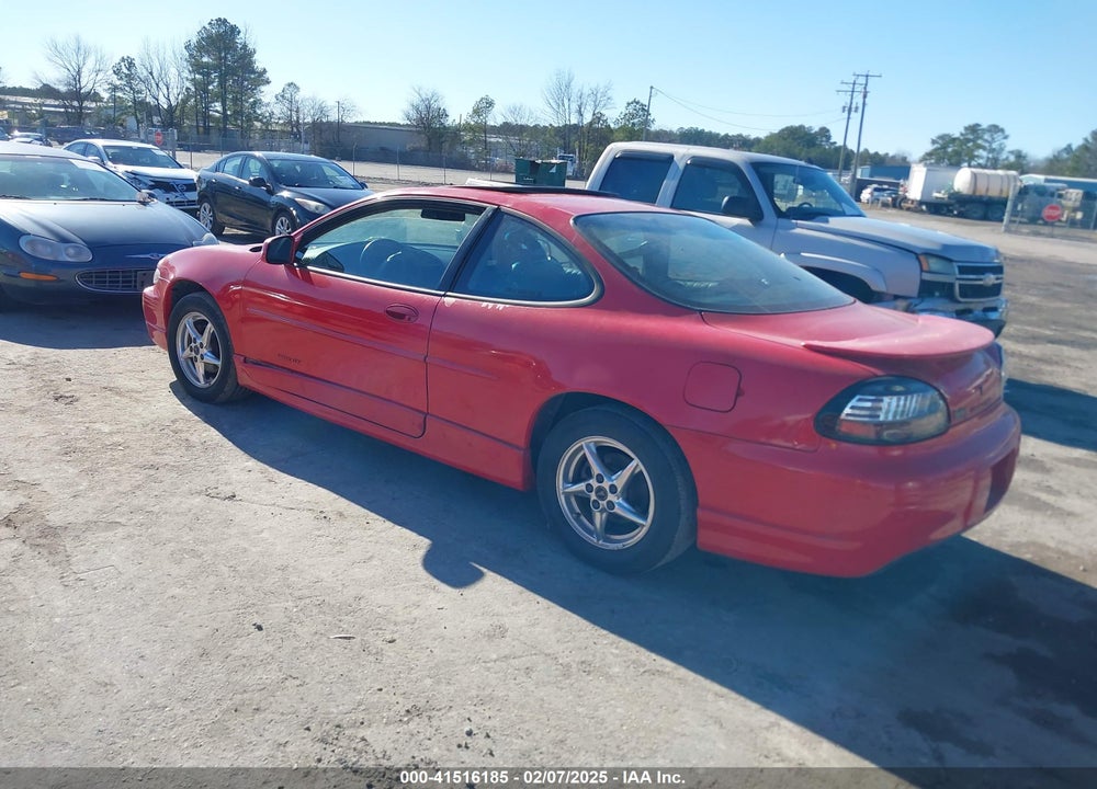 2000 PONTIAC GRAND PRIX GT VIN: 1G2WP12K9YF236508