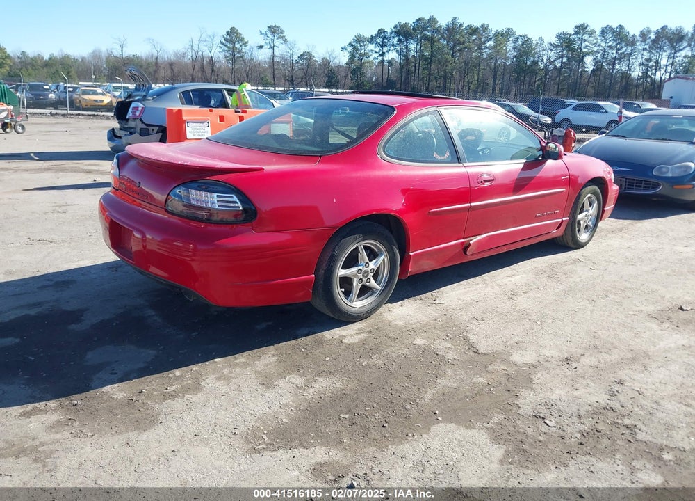 2000 PONTIAC GRAND PRIX GT VIN: 1G2WP12K9YF236508