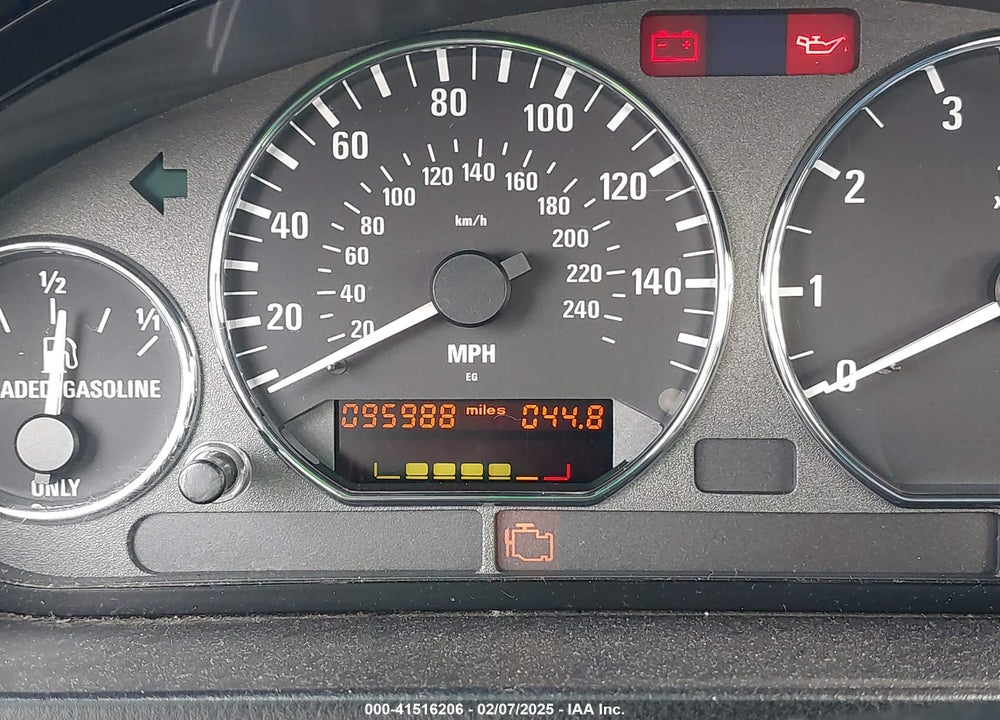 2000 BMW Z3 2.8 VIN: 4USCH3344YLF71259