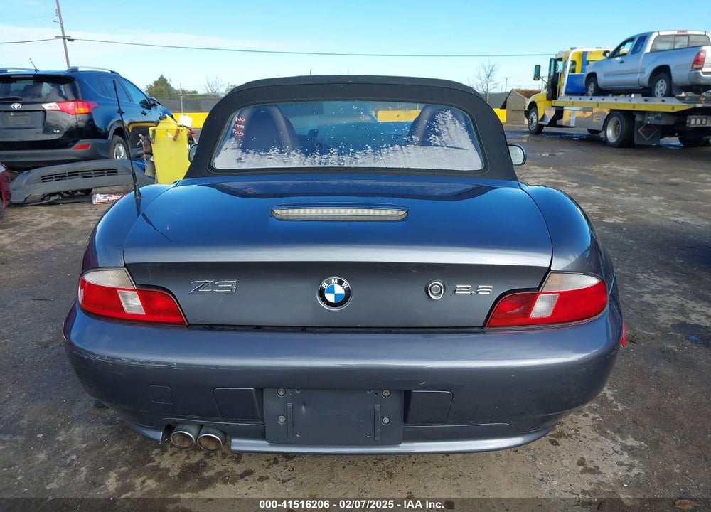 2000 BMW Z3 2.8 VIN: 4USCH3344YLF71259