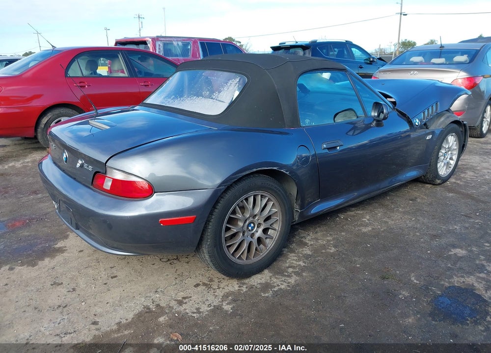 2000 BMW Z3 2.8 VIN: 4USCH3344YLF71259
