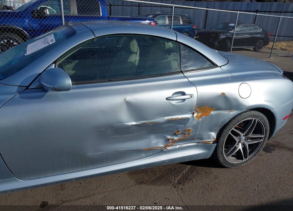 2004 LEXUS SC 430 VIN: JTHFN48Y640051813