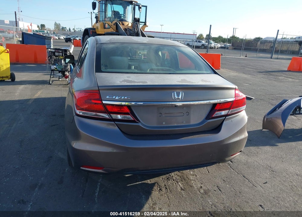 2013 HONDA CIVIC EX VIN: 2HGFB2F86DH530182