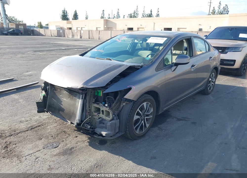 2013 HONDA CIVIC EX VIN: 2HGFB2F86DH530182