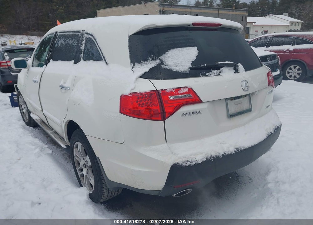 2007 ACURA MDX VIN: 2HNYD28327H519861