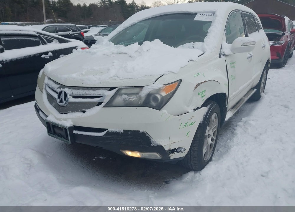 2007 ACURA MDX VIN: 2HNYD28327H519861