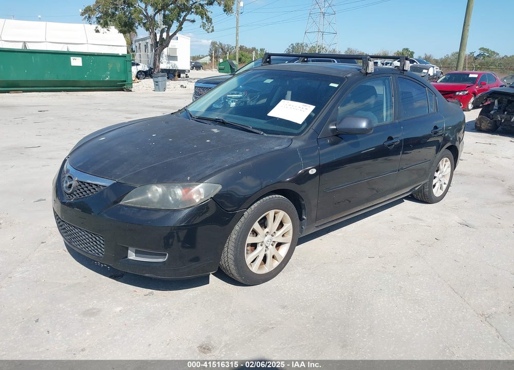 2008 MAZDA 3 I VIN: JM1BK32F381776117