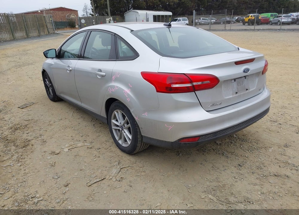 2018 FORD FOCUS VIN: 1FADP3F21JL275809
