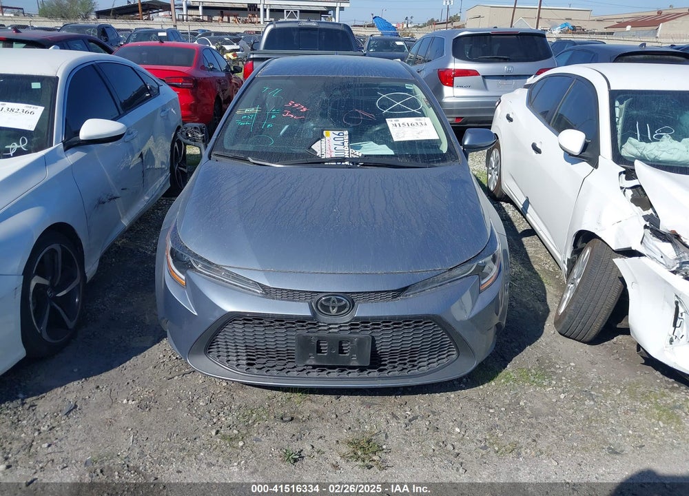 2022 TOYOTA COROLLA VIN: 5YFEPMAEXNP341695