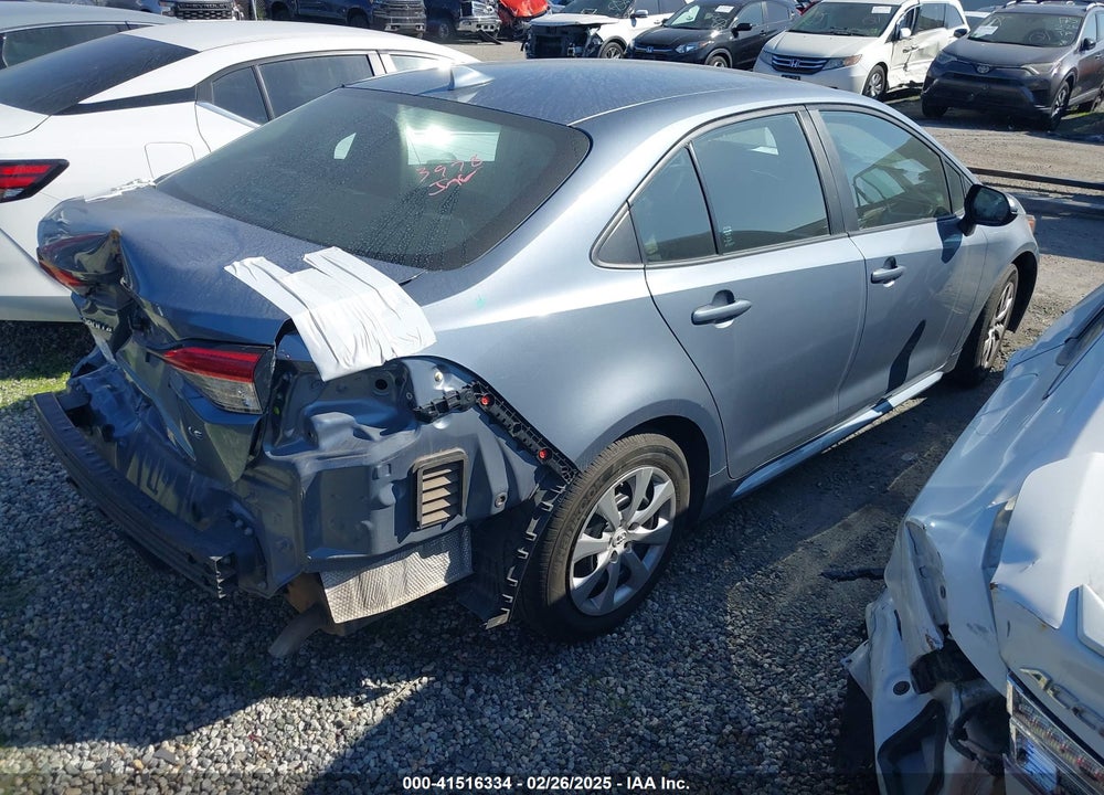 2022 TOYOTA COROLLA VIN: 5YFEPMAEXNP341695