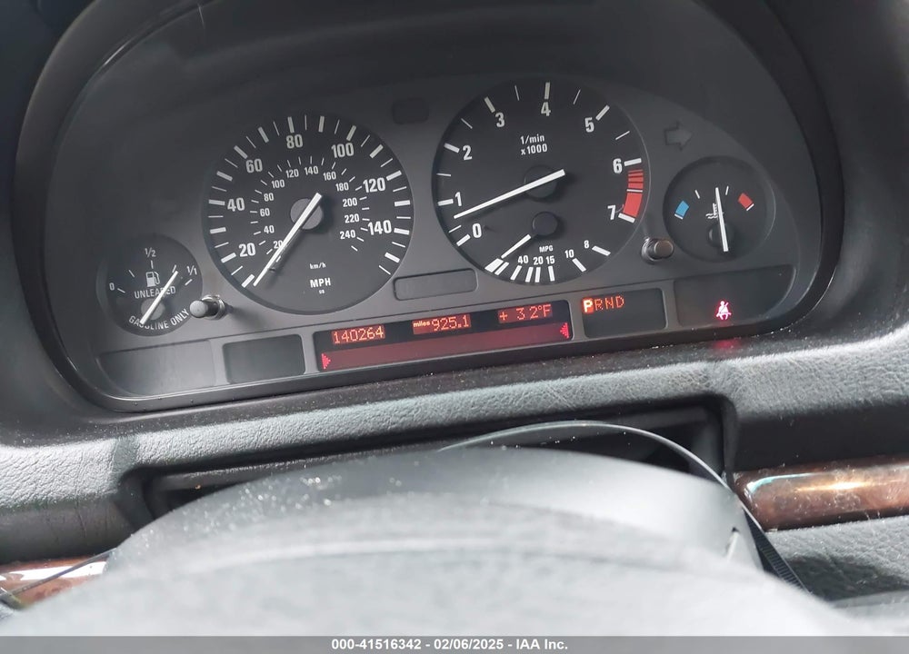 2005 BMW X5 3.0I VIN: 5UXFA13525LY11338