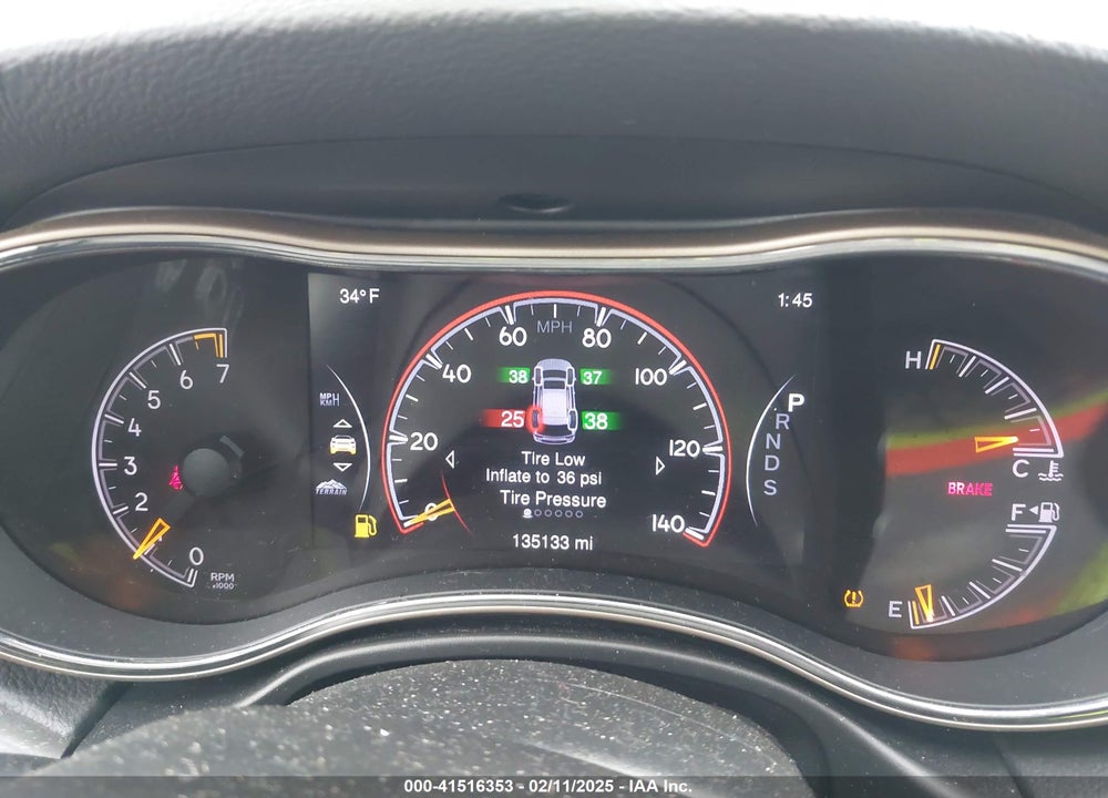 2015 JEEP GRAND CHEROKEE VIN: 1C4RJFBGXFC205916