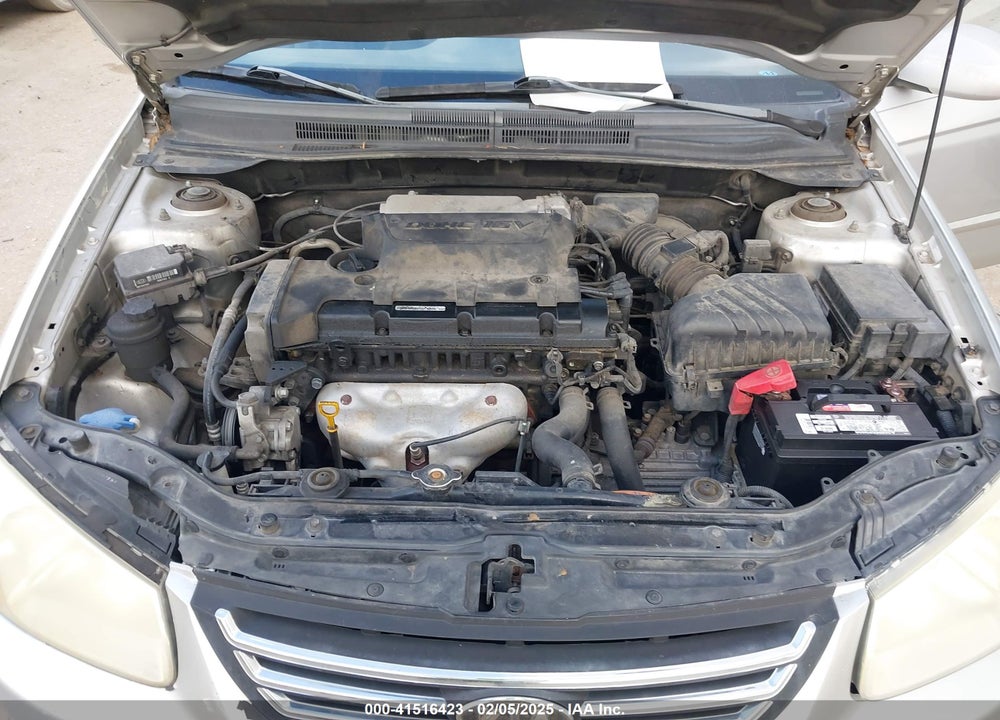 2008 KIA SPECTRA EX VIN: KNAFE121685578364