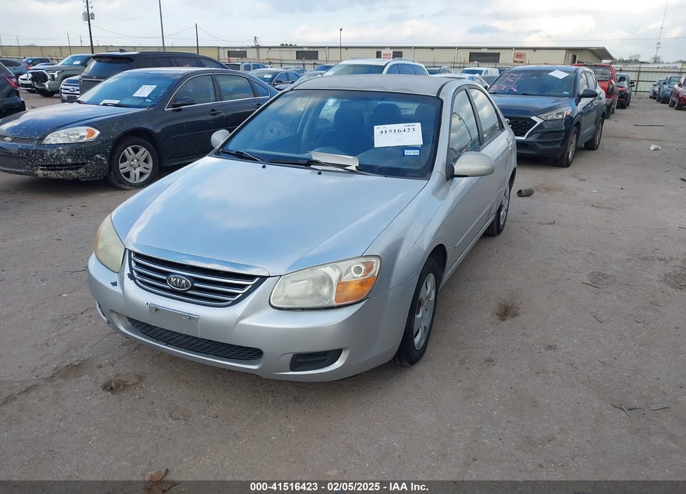 2008 KIA SPECTRA EX VIN: KNAFE121685578364
