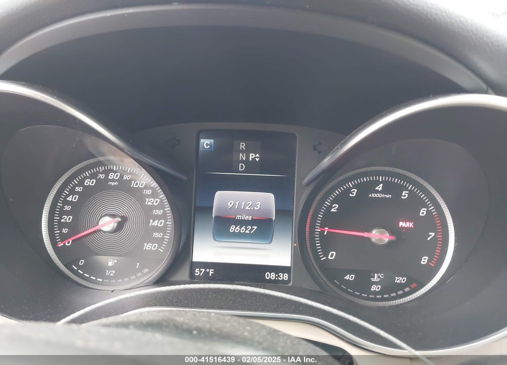 2017 MERCEDES-BENZ C 300 VIN: WDDWJ4JB1HF509690
