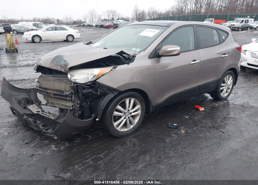 2013 HYUNDAI TUCSON LIMITED VIN: KM8JUCAC2DU622919