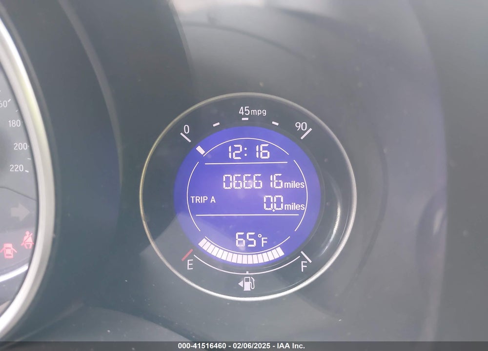 2016 HONDA FIT VIN: JHMGK5H71GX043561