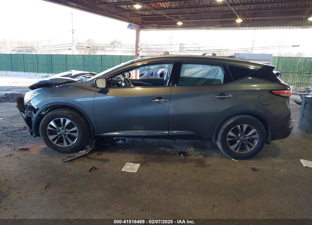 2017 NISSAN MURANO VIN: 5N1AZ2MH8HN187844